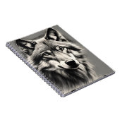 Wolf Sketch Notizblock (Rechte Seite)