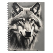 Wolf Sketch Notizblock (Vorderseite)