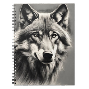 Wolf Sketch Notizblock