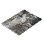 Wolf Song - Pastel Notizblock (Linke Seite)