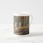 Wolf Specialty Mug style 1 Porzellantasse (Vorderseite Rechts)