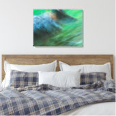 Wolf Speed 24" x 18", 1,5", Single Leinwanddruck (Insitu (Schlafzimmer))