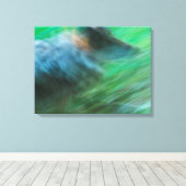 Wolf Speed 24" x 18", 1,5", Single Leinwanddruck (Insitu (Holzboden))