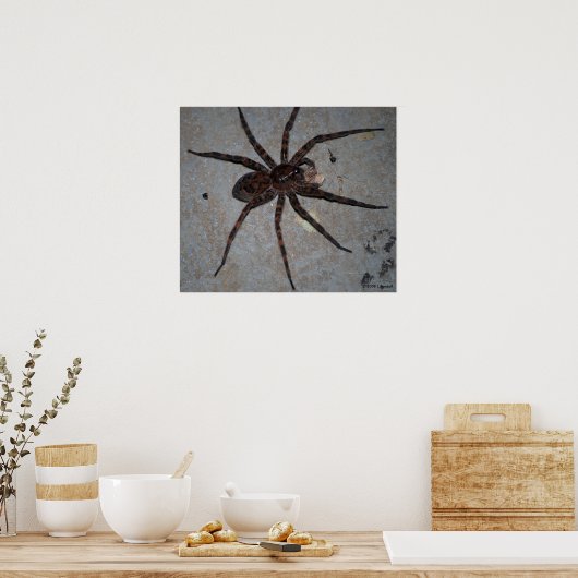 Wolf Spider Poster (Küche)