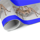 Wolf-Spinne Geschenkpapier (Rolleneckpunkt)