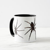Wolf-Spinnen-Tasse Tasse (Vorderseite Links)