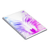 Wolf Spiral Foto Notebook Notizblock (Rechte Seite)