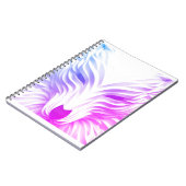Wolf Spiral Foto Notebook Notizblock (Linke Seite)
