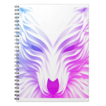 Wolf Spiral Foto Notebook