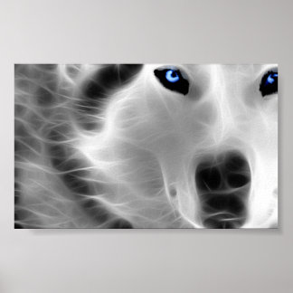 Wolf Spirit 4' X 6' Leinwand Poster