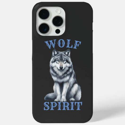 Wolf Spirit Case-Mate iPhone Hülle (Rückseite)