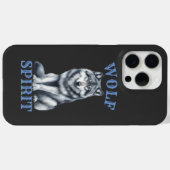 Wolf Spirit Case-Mate iPhone Hülle (Rückseite (Horizontal))