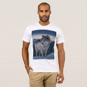 Wolf Spirit - Graphic-T - Shirt der Wildnis (Vorne ganz)