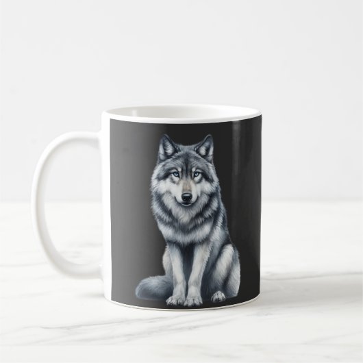 Wolf Spirit Kaffeetasse (Links)