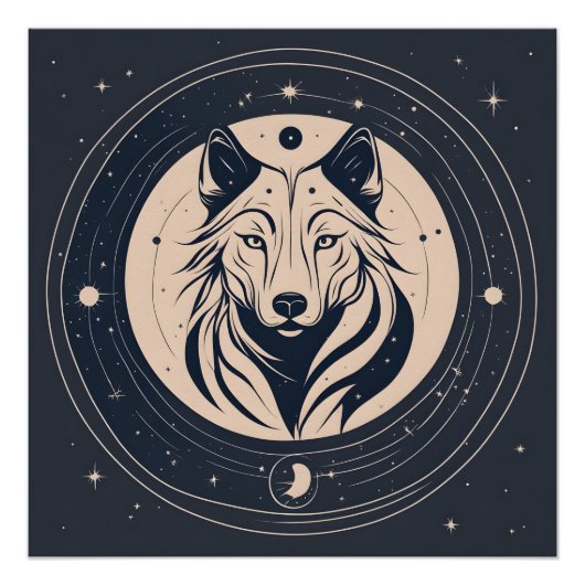Wolf Spirit Poster (Vorderseite)