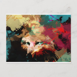 Wolf spirit Series - Prowling sunka Postkarte