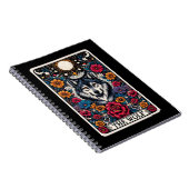 Wolf Spirit Tarot Card Notebook Notizblock (Rechte Seite)
