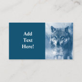 Wolf Spirits Business Card Visitenkarte (Rückseite)