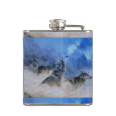 Wolf Spirits Flachmann (Rückseite)