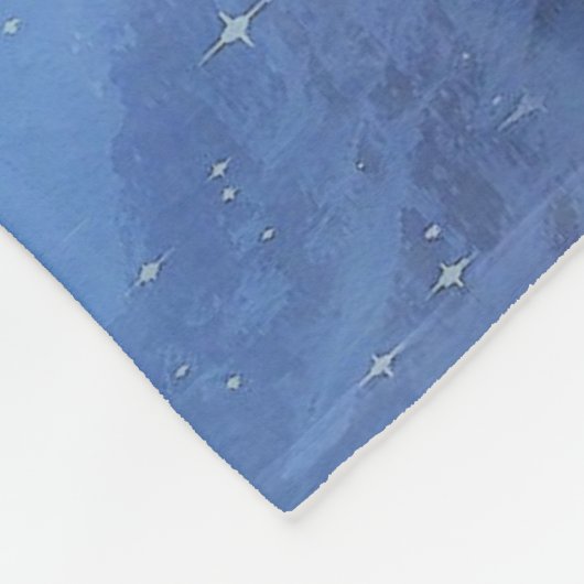 Wolf Spirits Fleecedecke (Ecke)