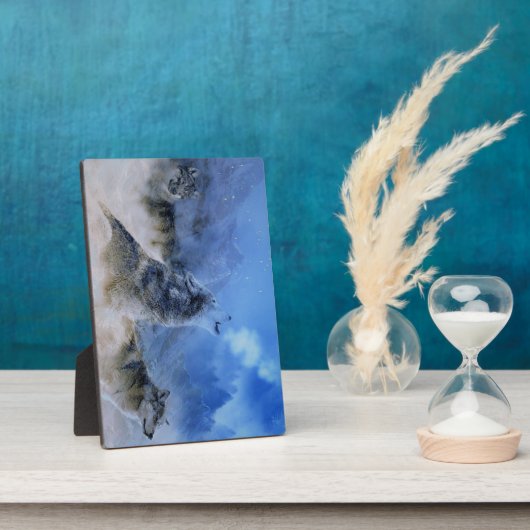 Wolf Spirits Fotoplatte (Seite)