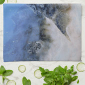 Wolf Spirits Geschirrtuch (Gefaltet)