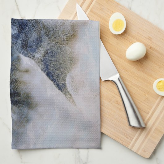 Wolf Spirits Geschirrtuch (Viertel Falte)