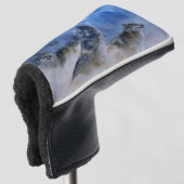 Wolf Spirits Golf Headcover (3/4 Vorderseite)