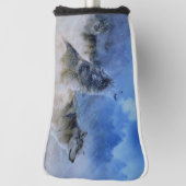 Wolf Spirits Golf Headcover (Rotieren 90)