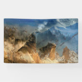 Wolf Spirits Howling Banner (Horizontal)