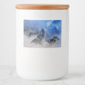 Wolf Spirits Lebensmitteletikett (Vorderseite)