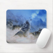 Wolf Spirits Mousepad (Mit Mouse)