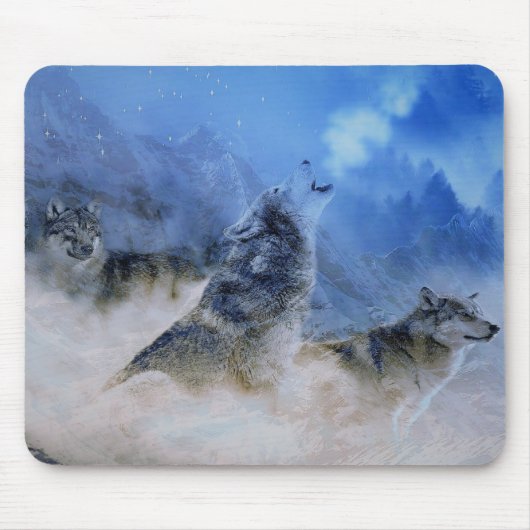 Wolf Spirits Mousepad (Vorne)