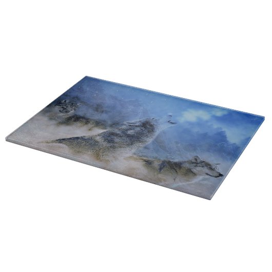 Wolf Spirits Schneidebrett (Ecke)