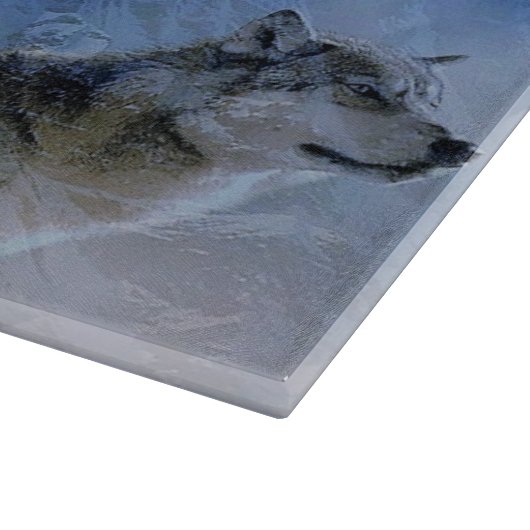 Wolf Spirits Schneidebrett (Ecke)