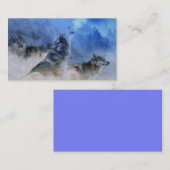 Wolf Spirits Visitenkarte (Vorne/Hinten)