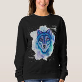 Wolf Splash Wolf Sweatshirt (Vorderseite)