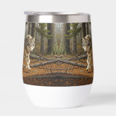 Wolf-Stammlos-Thermal-Weinbecher Stil 1 (Rechts)