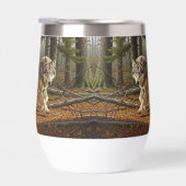 Wolf-Stammlos-Thermal-Weinbecher Stil 1 (Rechts)