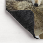 Wolf-Stapel Mousepad (Ecke)