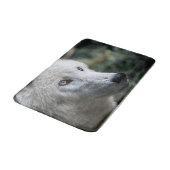 Wolf Stare Badematte (Schrägansicht)