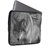 Wolf-Starren-Laptop-Hülse Laptopschutzhülle (Vorne Rechts)