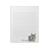 Wolf Stationary Notizblock (Rotiert)
