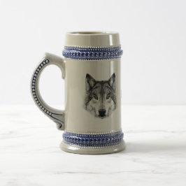 Wolf Stein Bierglas