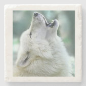Wolf Steinuntersetzer (Vorderseite)