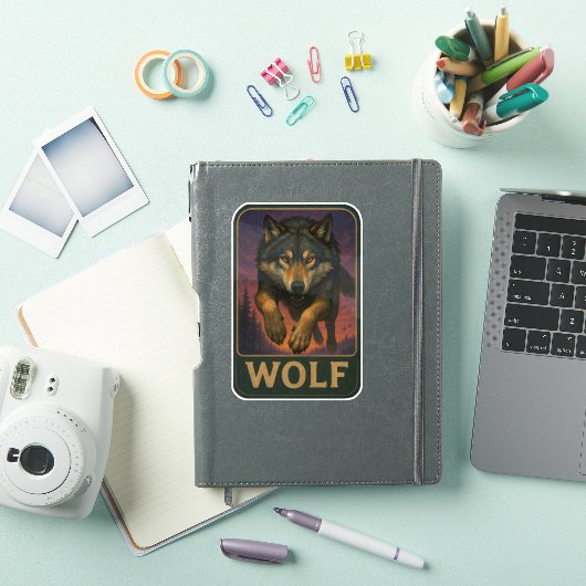 Wolf Sticker (iPad Hülle)
