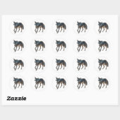 Wolf Stickers (Blatt)