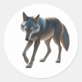 Wolf Stickers (Vorderseite)