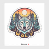 Wolf Stickers a Howling Success Aufkleber (Blatt)