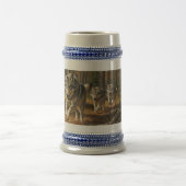 Wolf Stien style 1 Bierglas (Mittel)